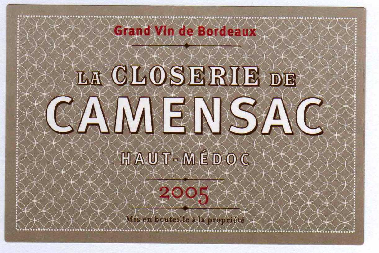 シャトー・カマンサック ラ・クロズリー・ド・カマンサック オー・メドック